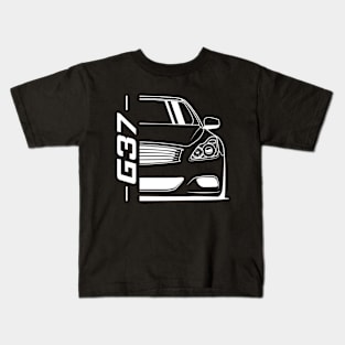 Front JDM G37 Racing Legend Kids T-Shirt